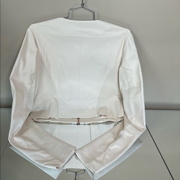 Guess Laser Cut out Leather Jacket - Picture 15 of 17